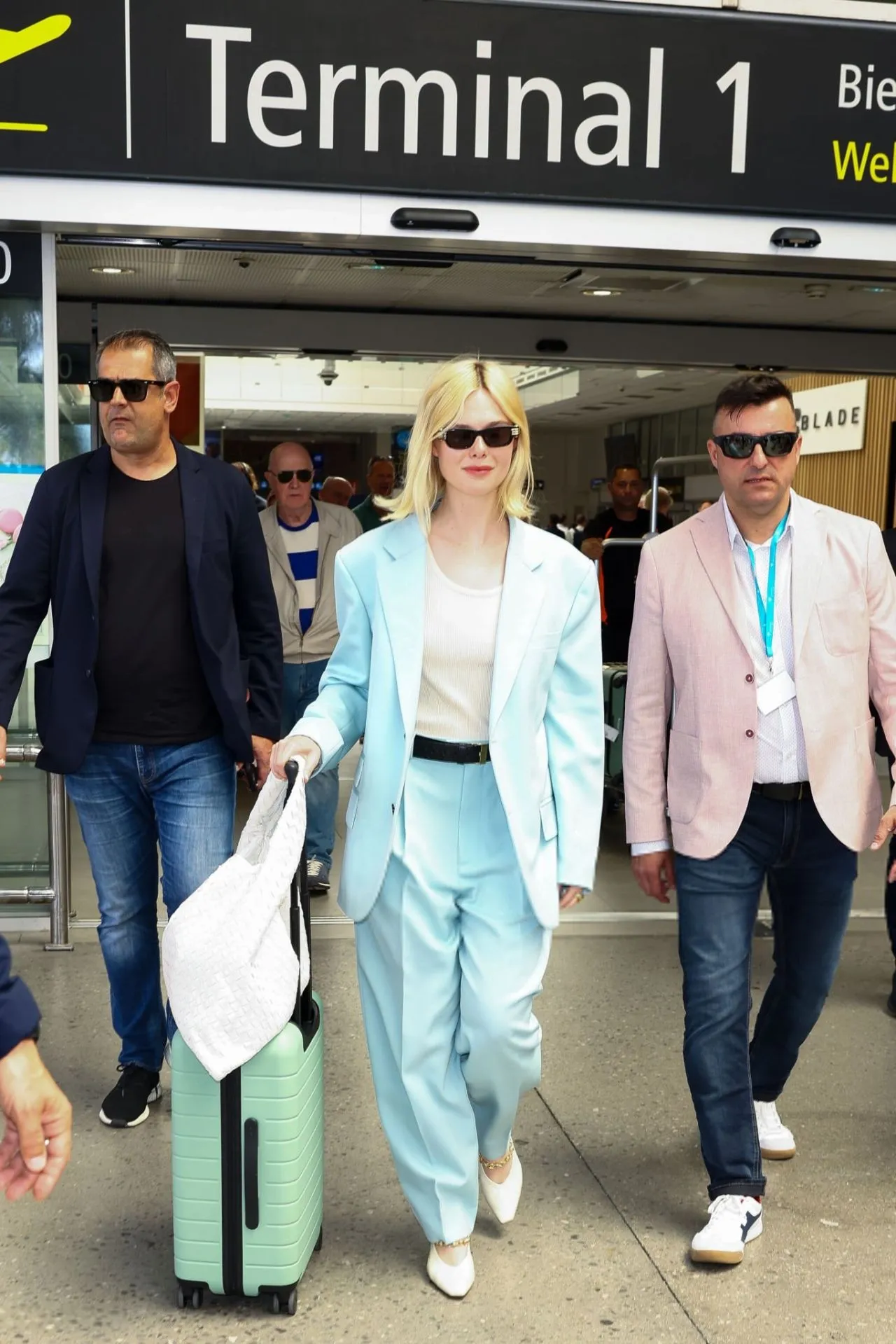 Elle Fanning Redefines Jet Set Style in Bottega Veneta3